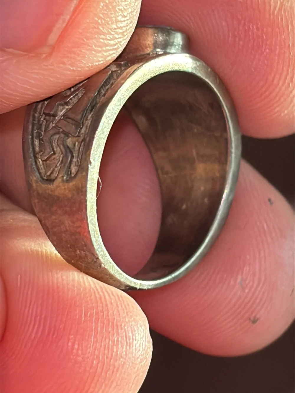 Julios Burbank Sterling Silver Ring Opal